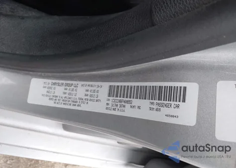 2015 Chrysler 200 Limited from USA, damaged, VIN 1C3CCCAB6FN608952